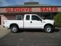 2001 Oxford White Ford F250 Super Duty XL SuperCab 4x4  photo #3