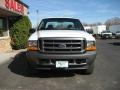 2001 Oxford White Ford F250 Super Duty XL SuperCab 4x4  photo #6