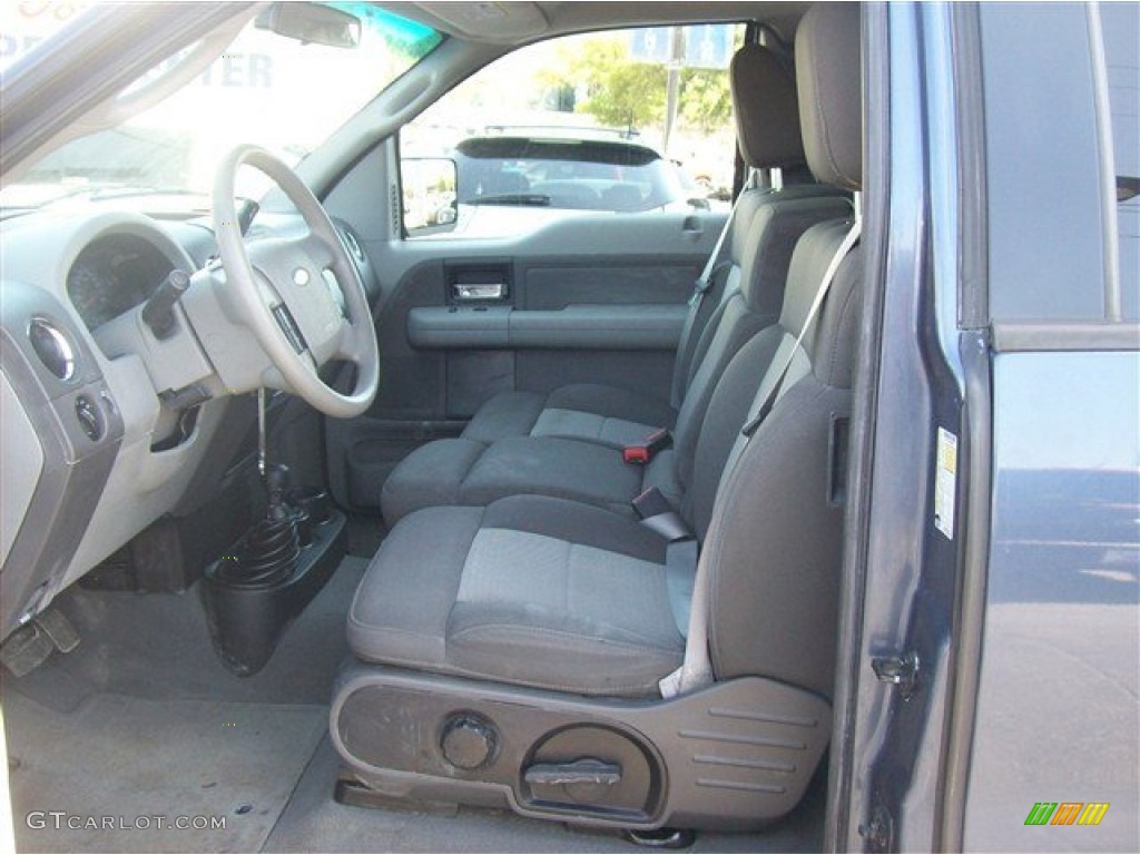 2006 F150 XLT SuperCab 4x4 - Medium Wedgewood Blue Metallic / Medium/Dark Flint photo #10