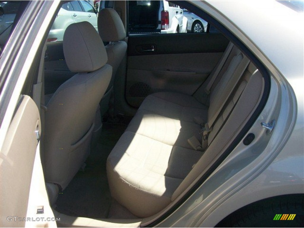 2004 MAZDA6 i Sedan - Pebble Ash Metallic / Beige photo #2