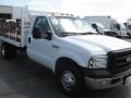 Oxford White - F350 Super Duty XL Regular Cab Stake Truck Photo No. 4