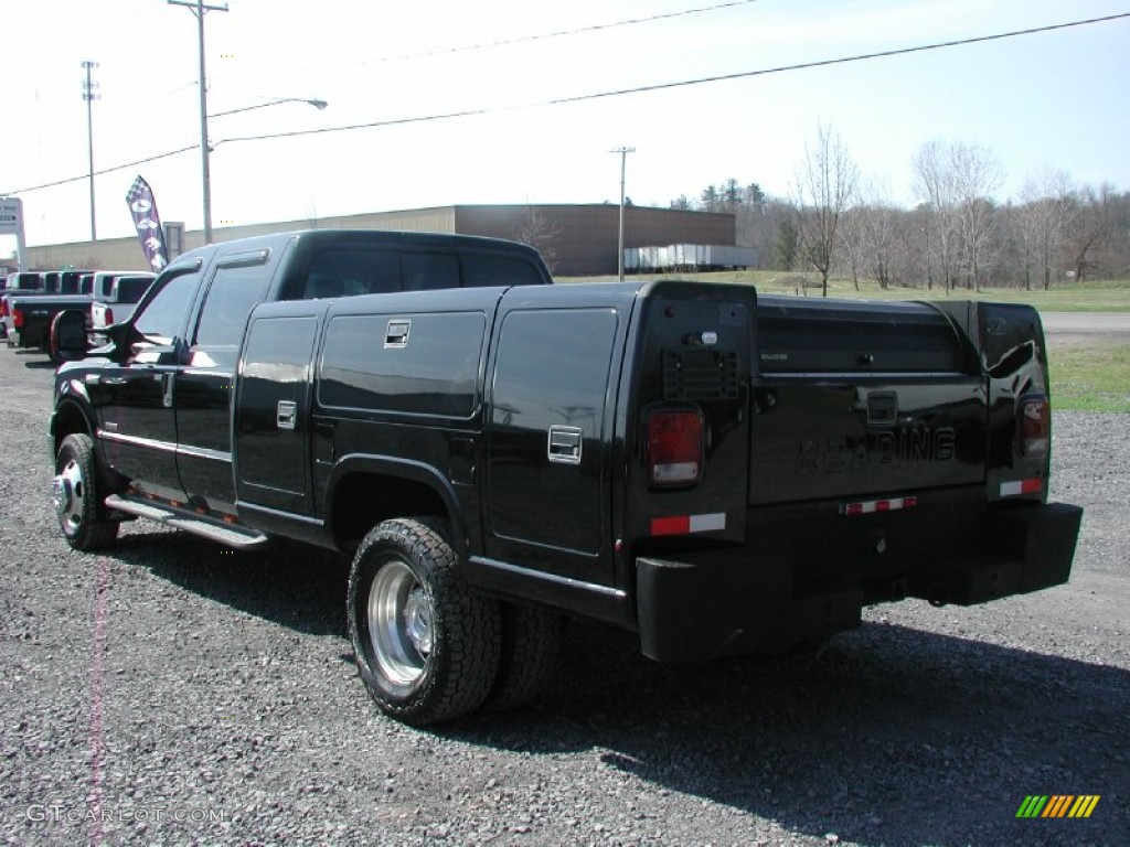 2005 F350 Super Duty Lariat Crew Cab 4x4 Dually Utility Truck - Black / Medium Flint photo #9