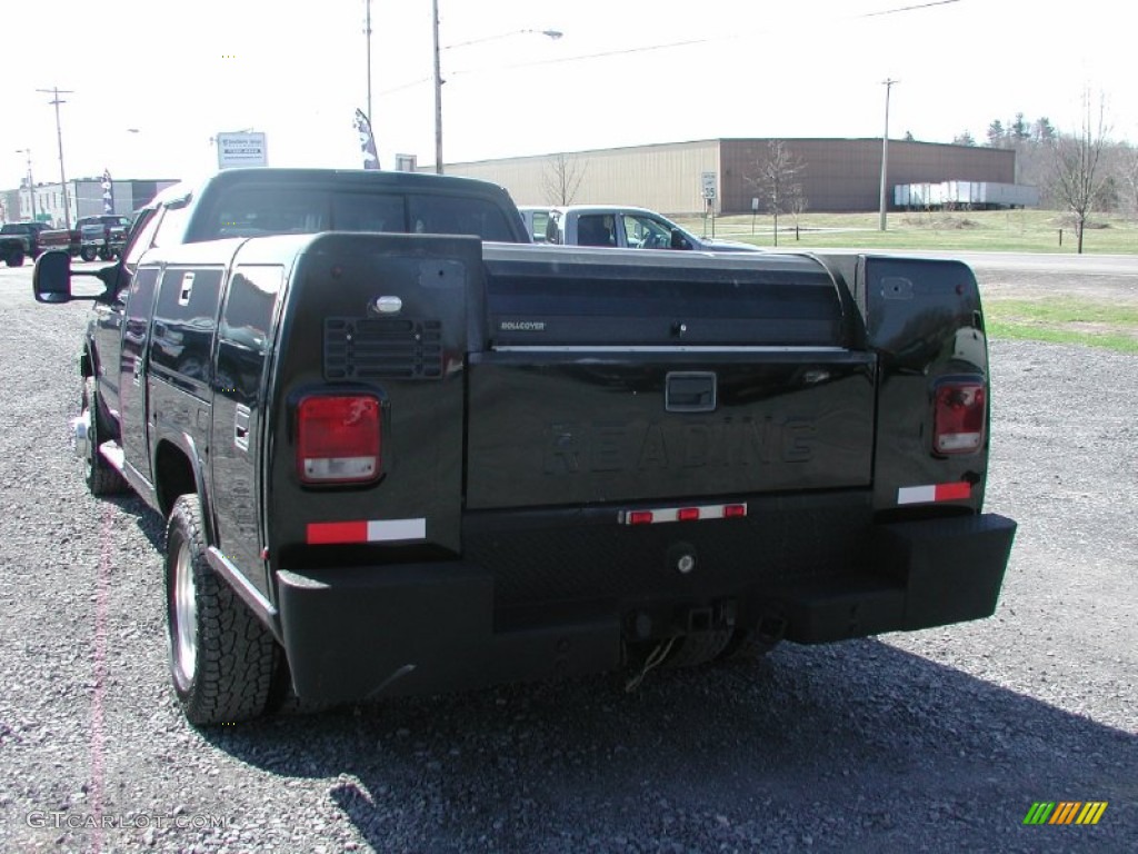 2005 F350 Super Duty Lariat Crew Cab 4x4 Dually Utility Truck - Black / Medium Flint photo #10