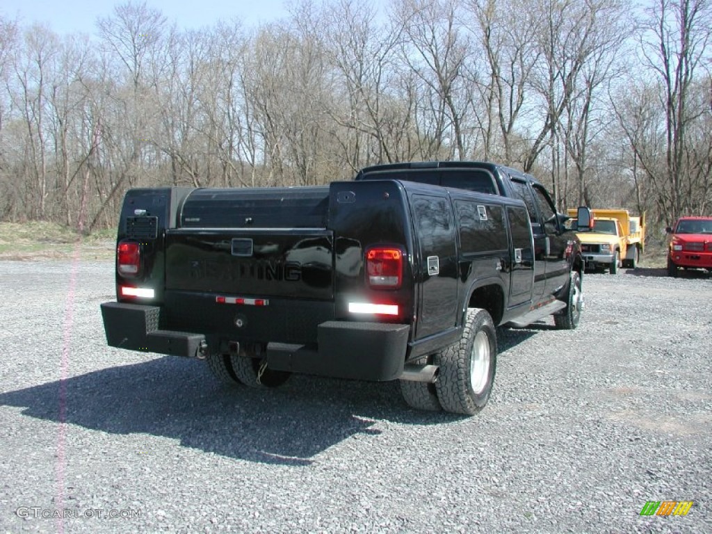 2005 F350 Super Duty Lariat Crew Cab 4x4 Dually Utility Truck - Black / Medium Flint photo #12