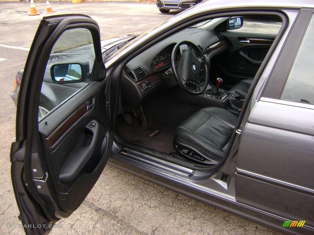 2000 3 Series 328i Sedan - Steel Blue Metallic / Black photo #17