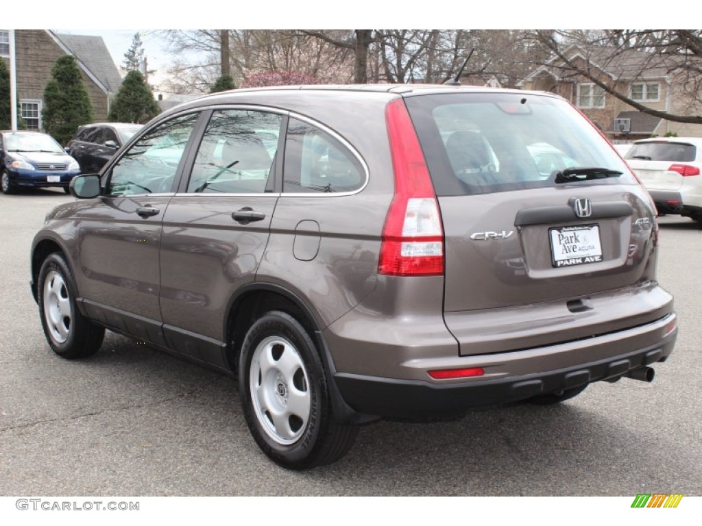 2010 CR-V LX AWD - Urban Titanium Metallic / Black photo #5