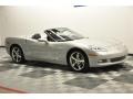 2008 Machine Silver Metallic Chevrolet Corvette Convertible  photo #1