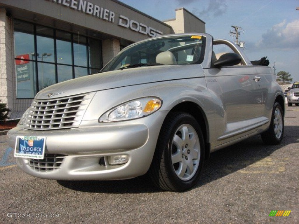 Bright Silver Metallic Chrysler PT Cruiser