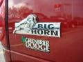 2008 Inferno Red Crystal Pearl Dodge Ram 1500 Big Horn Edition Quad Cab  photo #26