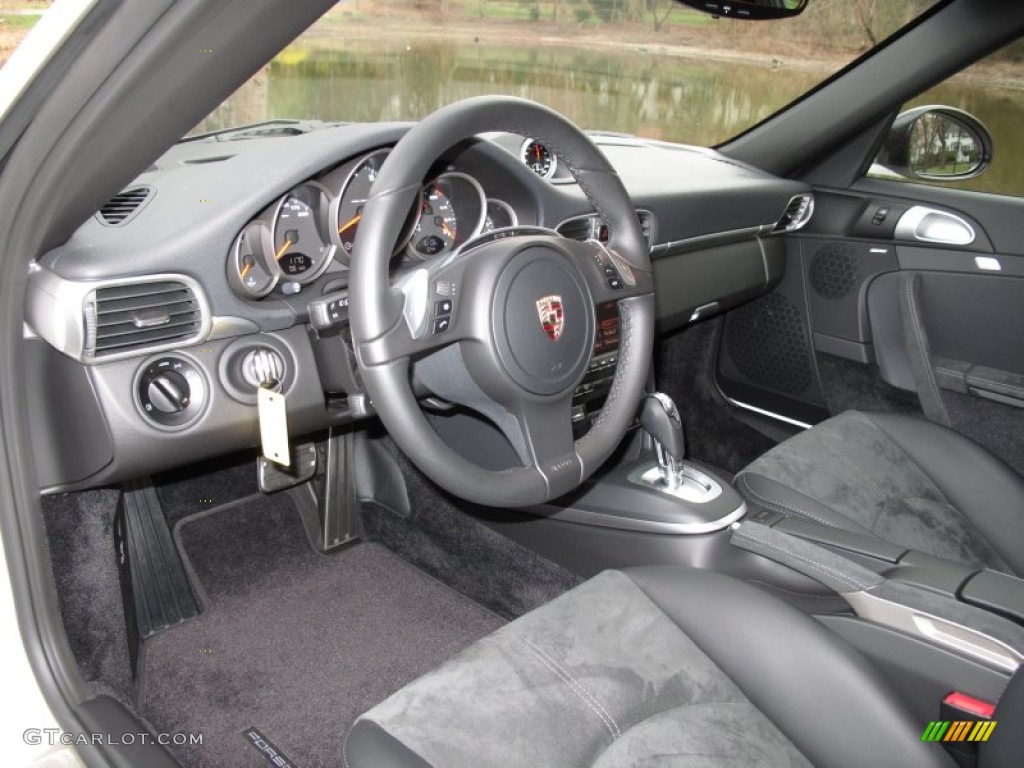 Black w/Alcantara Interior 2011 Porsche 911 Carrera GTS Coupe Photo #62785946