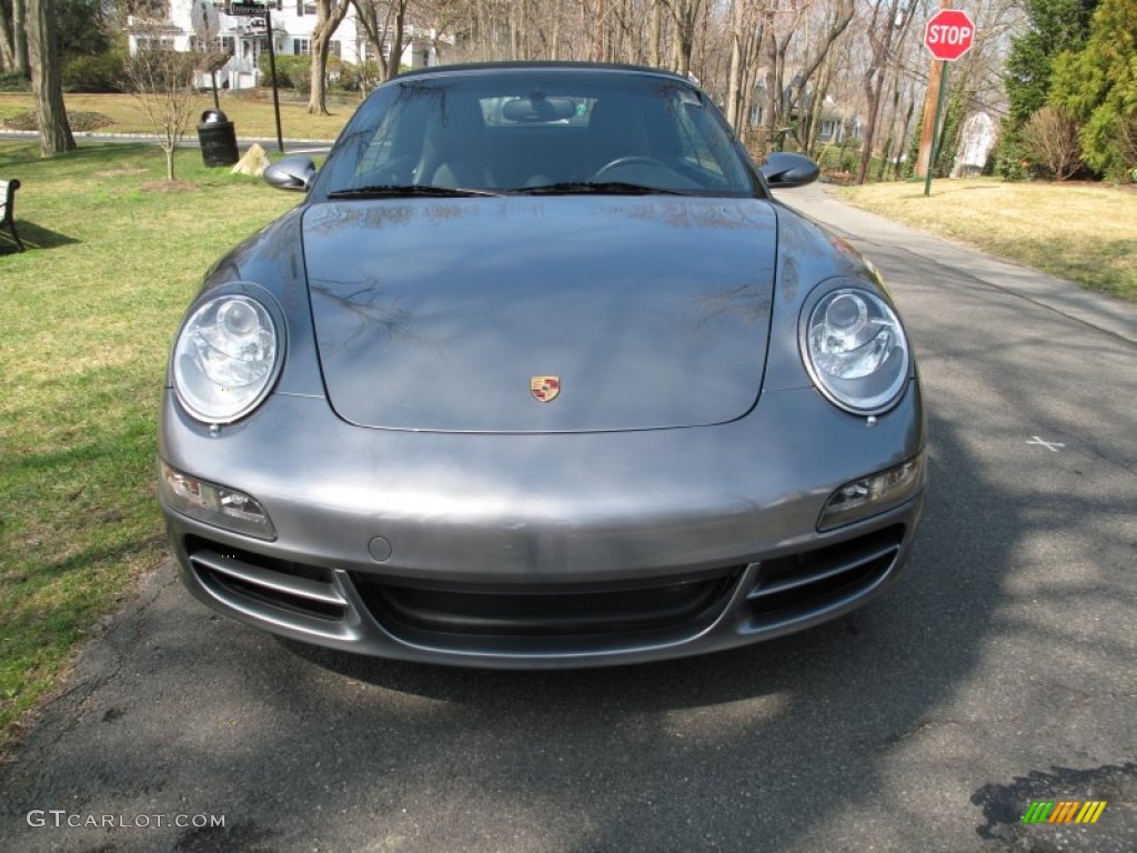 Seal Grey Metallic 2006 Porsche 911 Carrera 4S Cabriolet Exterior Photo #62785983