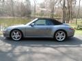 Seal Grey Metallic - 911 Carrera 4S Cabriolet Photo No. 3