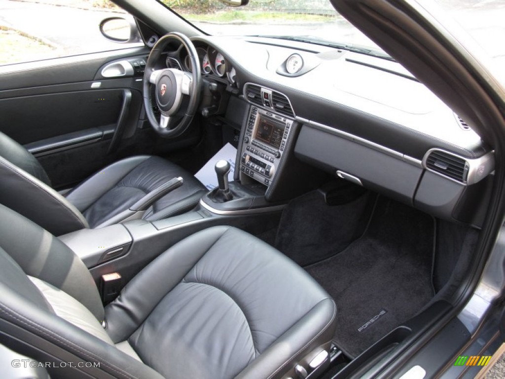 2006 Porsche 911 Carrera 4S Cabriolet Black Dashboard Photo #62786088