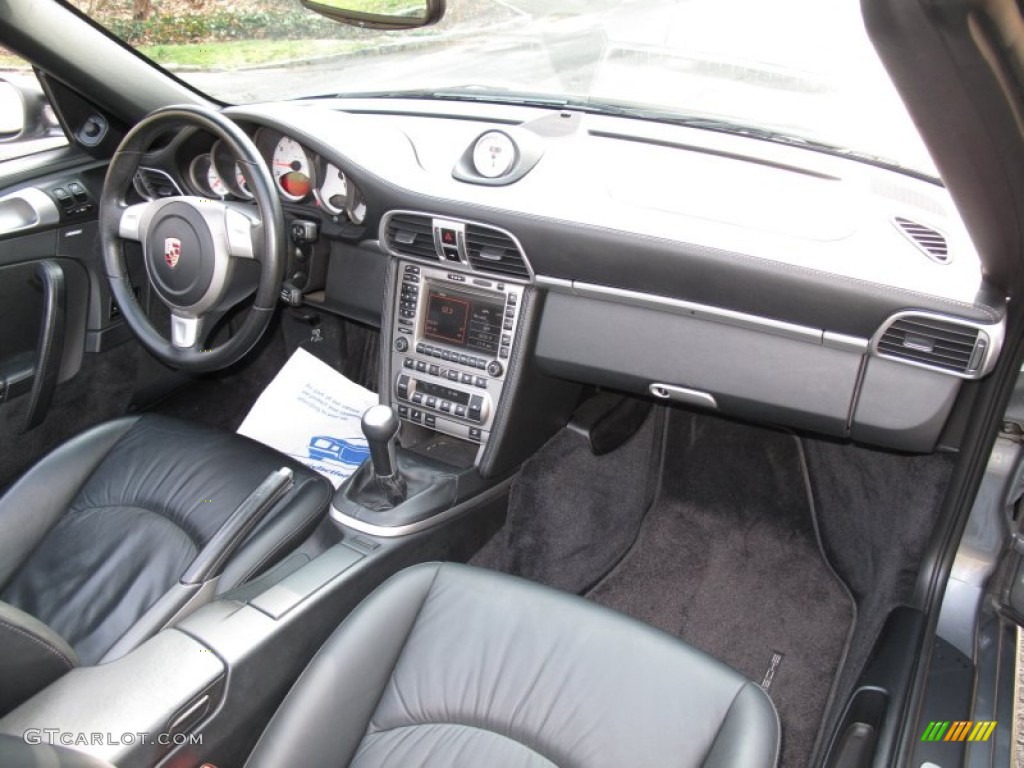 2006 Porsche 911 Carrera 4S Cabriolet Black Dashboard Photo #62786118