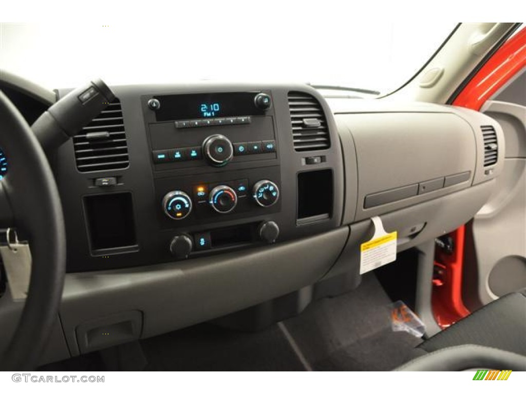 2012 Silverado 1500 LS Extended Cab 4x4 - Victory Red / Dark Titanium photo #14