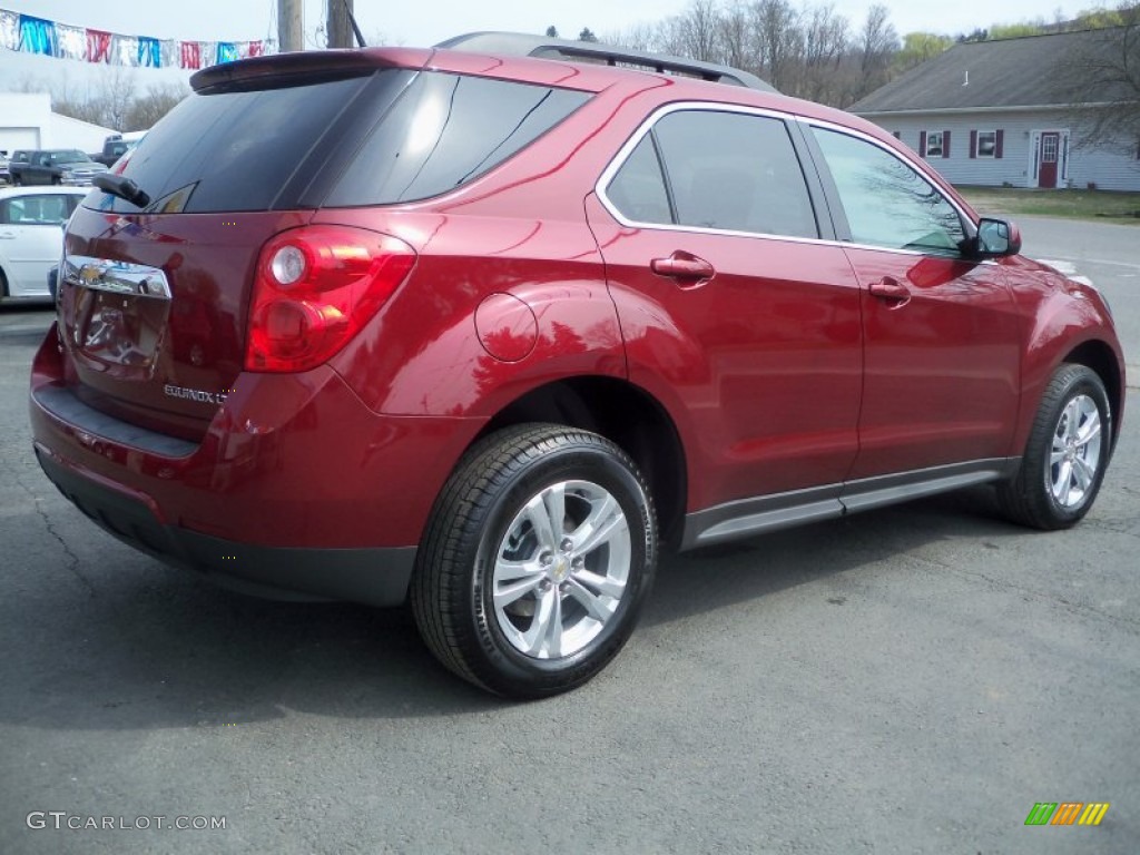 Cardinal Red Metallic 2012 Chevrolet Equinox LT AWD Exterior Photo #62786574