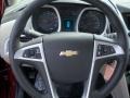 2012 Chevrolet Equinox Light Titanium/Jet Black Interior Steering Wheel Photo