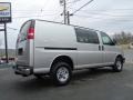 2012 Sheer Silver Metallic Chevrolet Express 2500 Cargo Van  photo #6