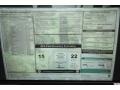 2012 BMW 5 Series 550i Gran Turismo Window Sticker
