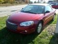 2006 Inferno Red Crystal Pearl Chrysler Sebring Limited Convertible  photo #1