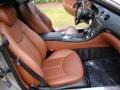 2007 Mercedes-Benz SL Cognac Brown Interior Front Seat Photo