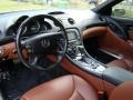 2007 Mercedes-Benz SL Cognac Brown Interior Prime Interior Photo