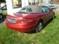 2006 Inferno Red Crystal Pearl Chrysler Sebring Limited Convertible  photo #6