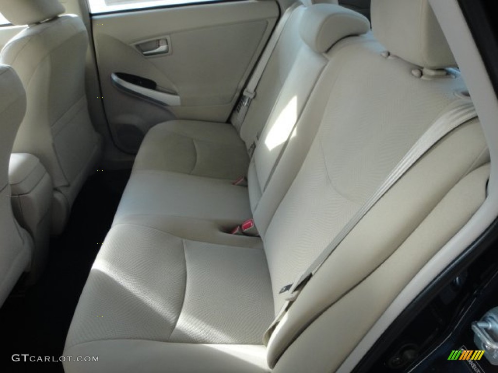 2012 Prius 3rd Gen Two Hybrid - Nautical Blue Metallic / Bisque photo #9