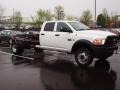 2012 Bright White Dodge Ram 4500 HD ST Crew Cab Chassis 4x4  photo #2