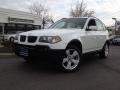 2004 Alpine White BMW X3 2.5i  photo #1