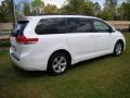 2011 Super White Toyota Sienna LE  photo #6