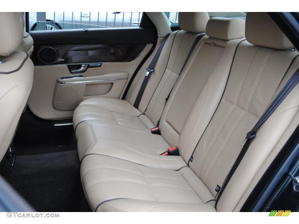 Cashew/Truffle Interior 2011 Jaguar XJ XJL Supercharged Photo #62790129