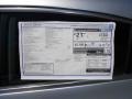 2013 Volkswagen CC V6 Lux Window Sticker
