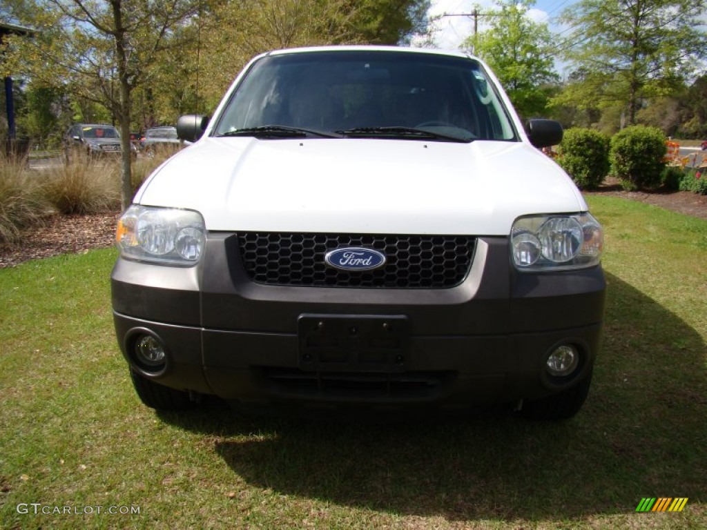 2006 Escape Hybrid 4WD - Oxford White / Medium/Dark Flint photo #3