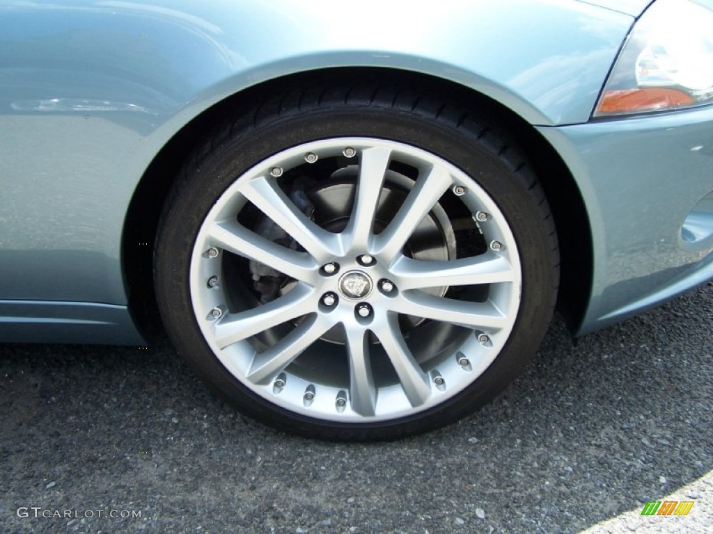 2007 XK XK8 Convertible - Zircon Metallic / Ivory/Slate photo #8