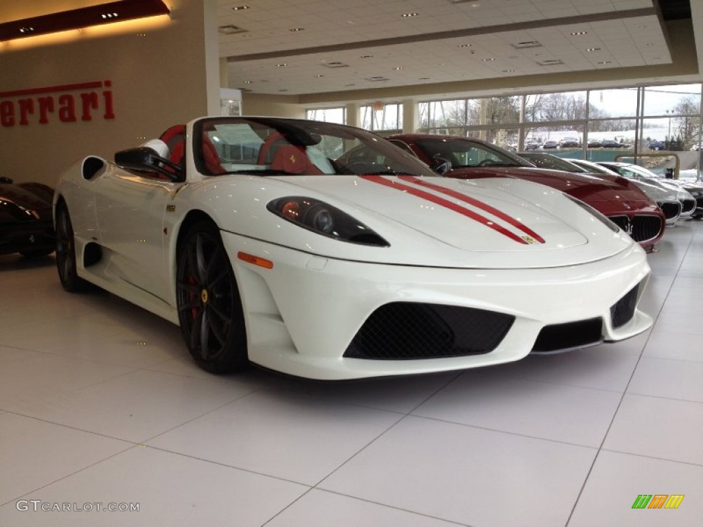 White Avus 2009 Ferrari F430 16M Scuderia Spider Exterior Photo #62791029