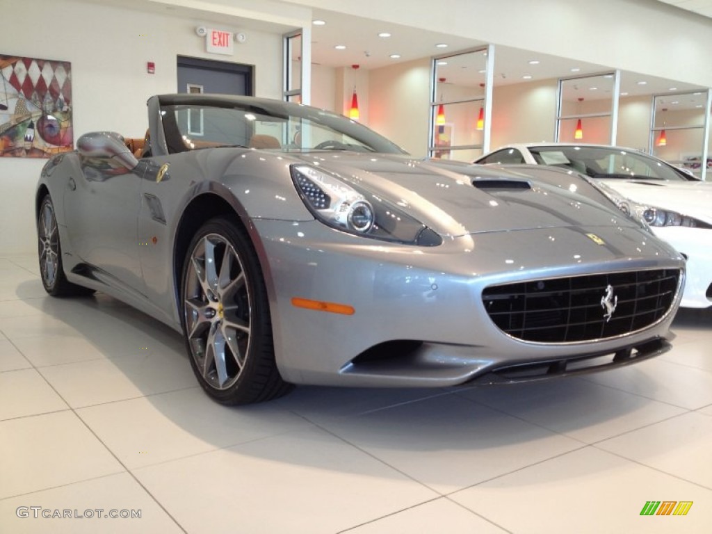 Grigio Titanio (Gray Metallic) 2012 Ferrari California Standard California Model Exterior Photo #62791230