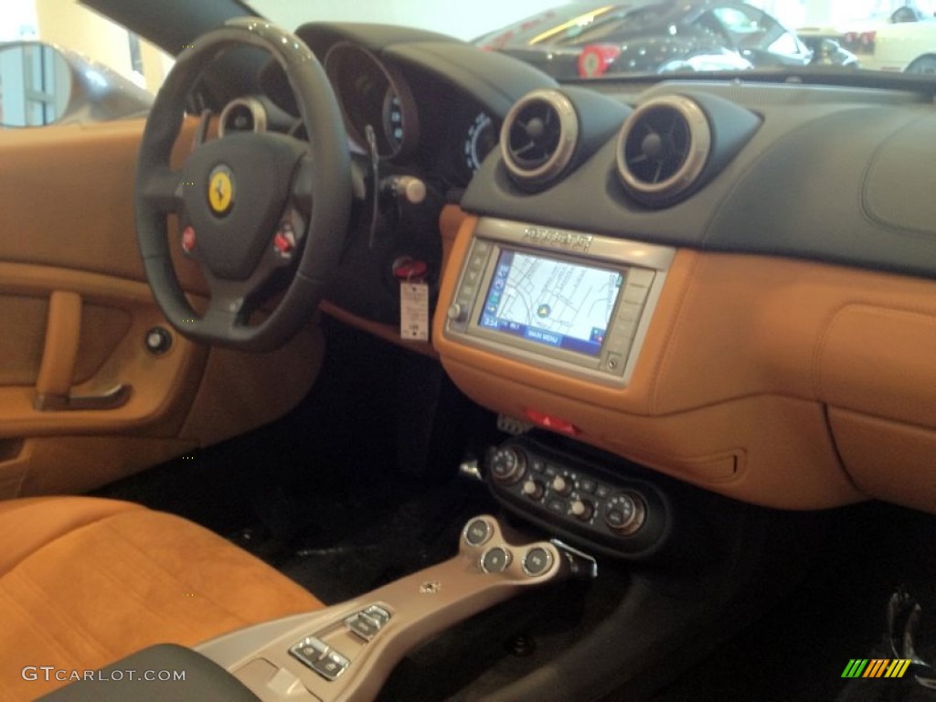 2012 Ferrari California Standard California Model Cuoio (Beige) Dashboard Photo #62791350
