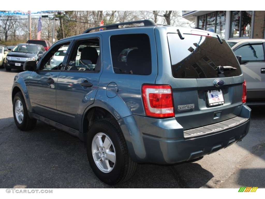 2010 Escape XLT - Steel Blue Metallic / Charcoal Black photo #4