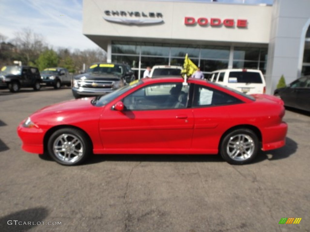 2004 Cavalier LS Sport Coupe - Victory Red / Graphite photo #2