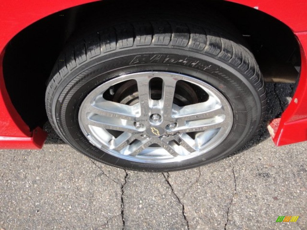 2004 Cavalier LS Sport Coupe - Victory Red / Graphite photo #10