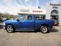 2010 Deep Water Blue Pearl Dodge Ram 1500 Big Horn Quad Cab 4x4  photo #2