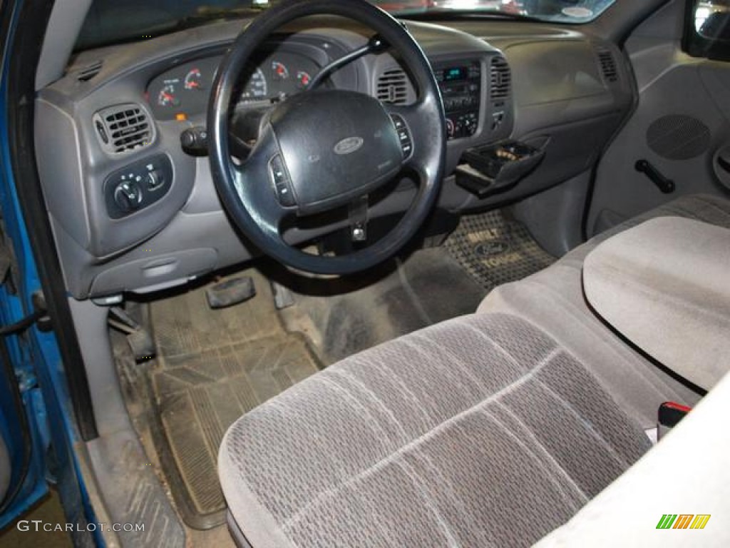 1998 F150 XL SuperCab - Teal Metallic / Medium Graphite photo #5