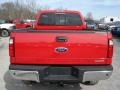 2012 Vermillion Red Ford F350 Super Duty XLT SuperCab 4x4  photo #7