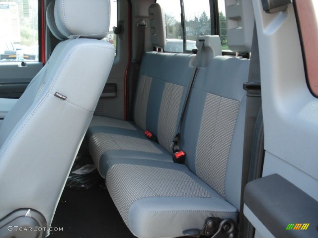 2012 Ford F350 Super Duty XLT SuperCab 4x4 Rear Seat Photo #62794744
