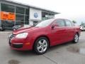 2008 Salsa Red Volkswagen Jetta SE Sedan  photo #1