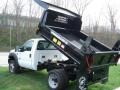 Oxford White 2012 Ford F550 Super Duty XL Regular Cab 4x4 Dump Truck Exterior