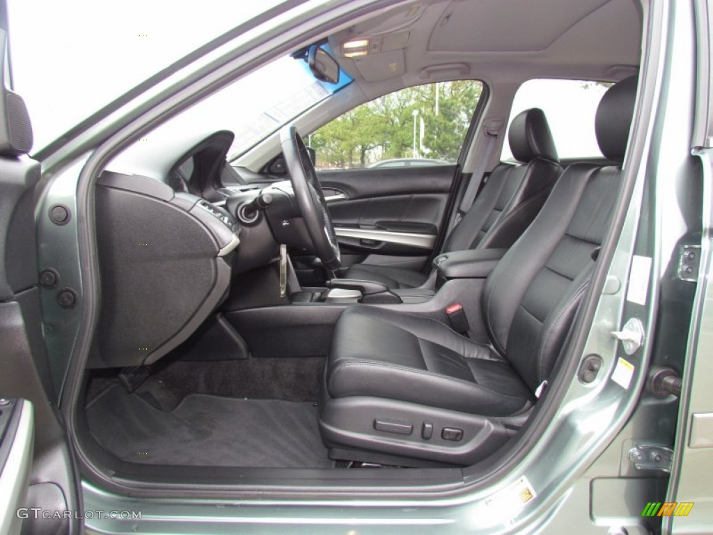 Black Interior 2010 Honda Accord EX-L Sedan Photo #62795608