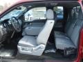 Steel Gray Interior Photo for 2012 Ford F150 #62796013