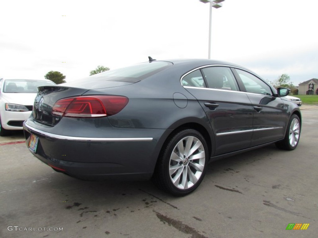 Island Gray Metallic 2013 Volkswagen CC V6 Lux Exterior Photo #62796176